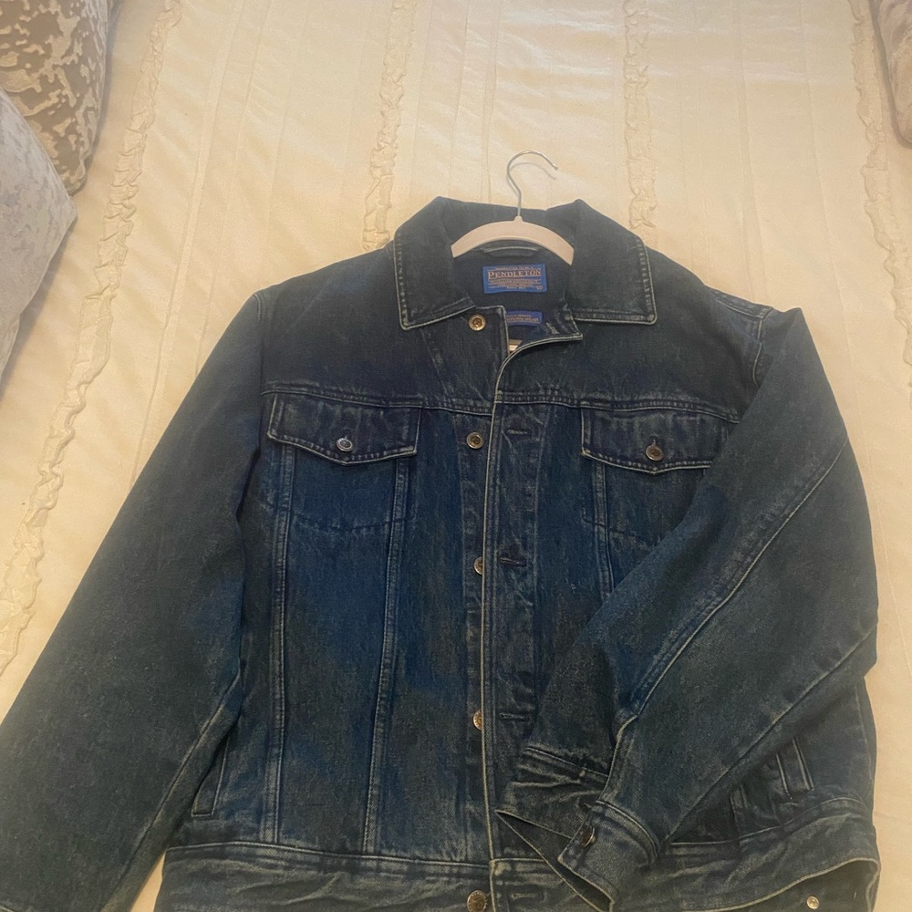 Pendalton Men’s Jean Jacket-Medium-brand new, never worn